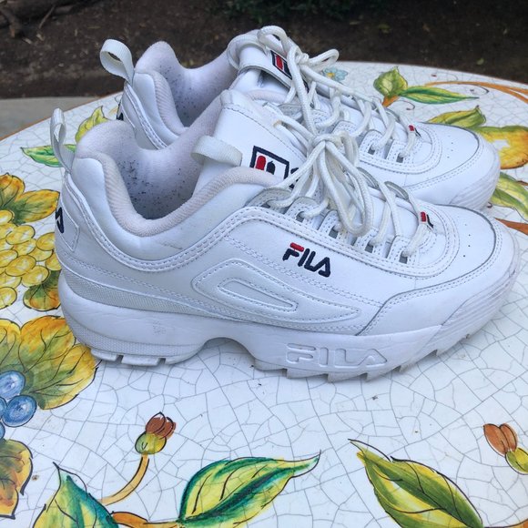 Fila Shoes - Fila Disruptor 2 White size 10